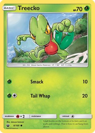 Treecko (8) Reverse Holofoil - Celestial Storm