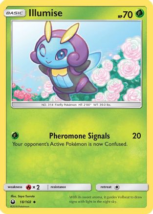 Illumise (18) Reverse Holofoil - Celestial Storm