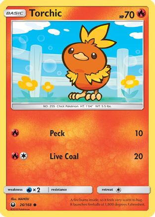 Torchic (26) Reverse Holofoil - Celestial Storm