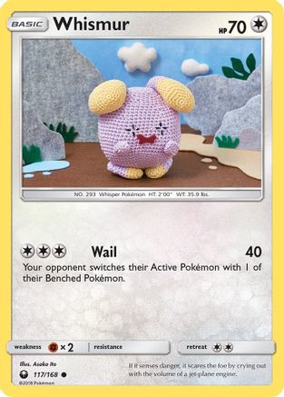 Whismur (117) Reverse Holofoil - Celestial Storm