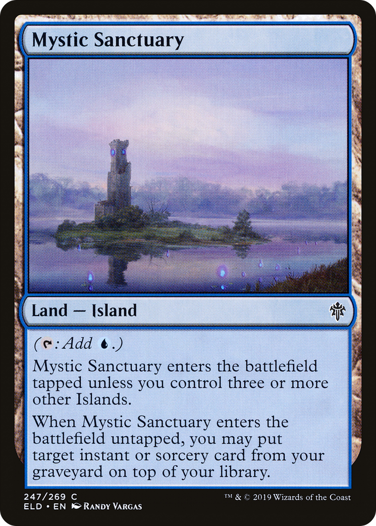 Mystic Sanctuary (247) Foil - Throne of Eldraine