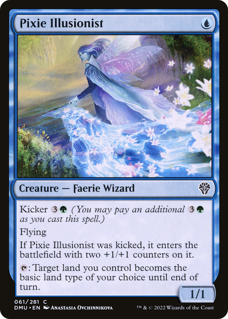 Pixie Illusionist (061) Foil - Dominaria United