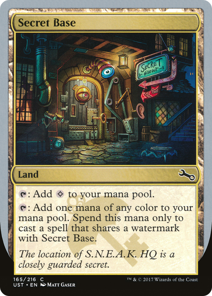 Secret Base (165b) Foil - Unstable