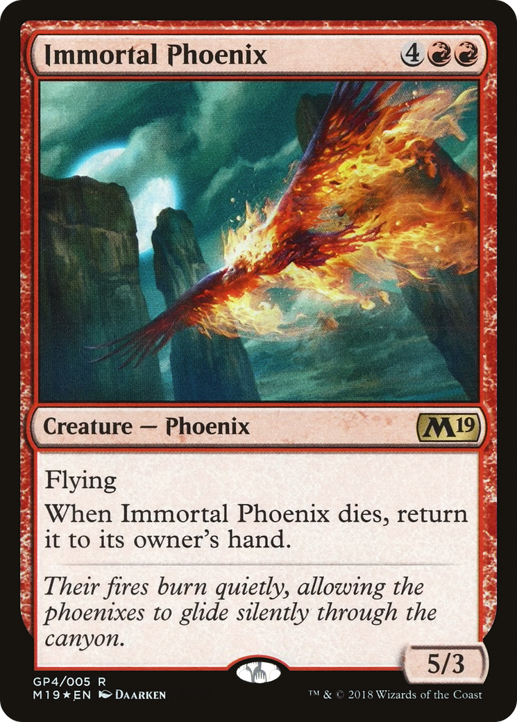 Immortal Phoenix (GP4) Foil - M19 Gift Pack