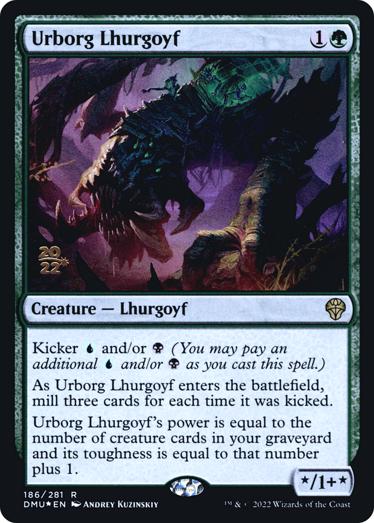 Urborg Lhurgoyf (186) Foil - Dominaria United Promos