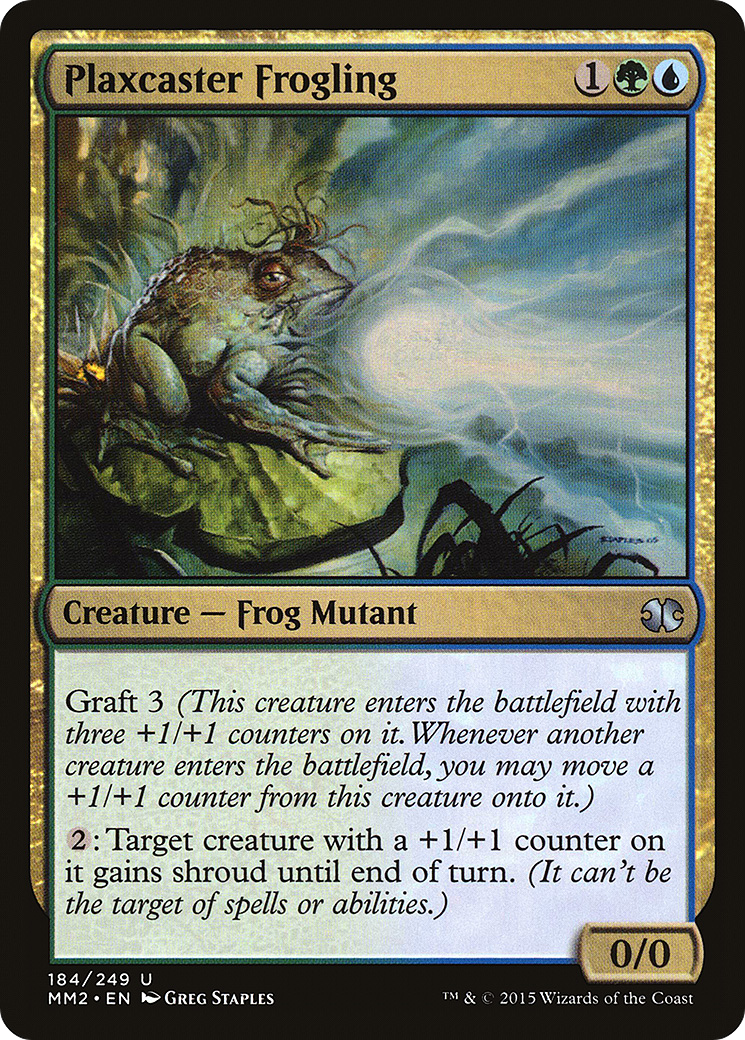 Plaxcaster Frogling (184) Foil - Modern Masters 2015