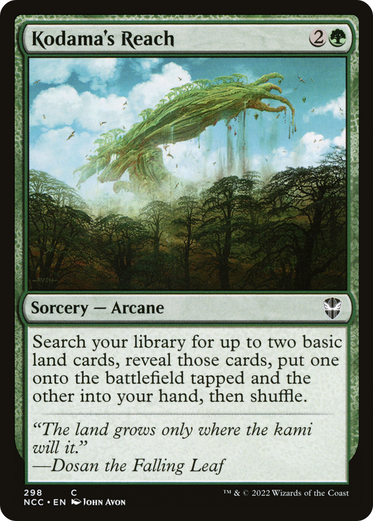 Kodama's Reach (298) - New Capenna Commander