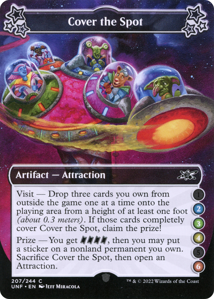 Cover the Spot (207a) Foil - Unfinity