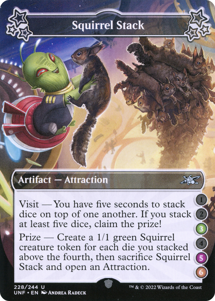 Squirrel Stack (228e) Foil - Unfinity