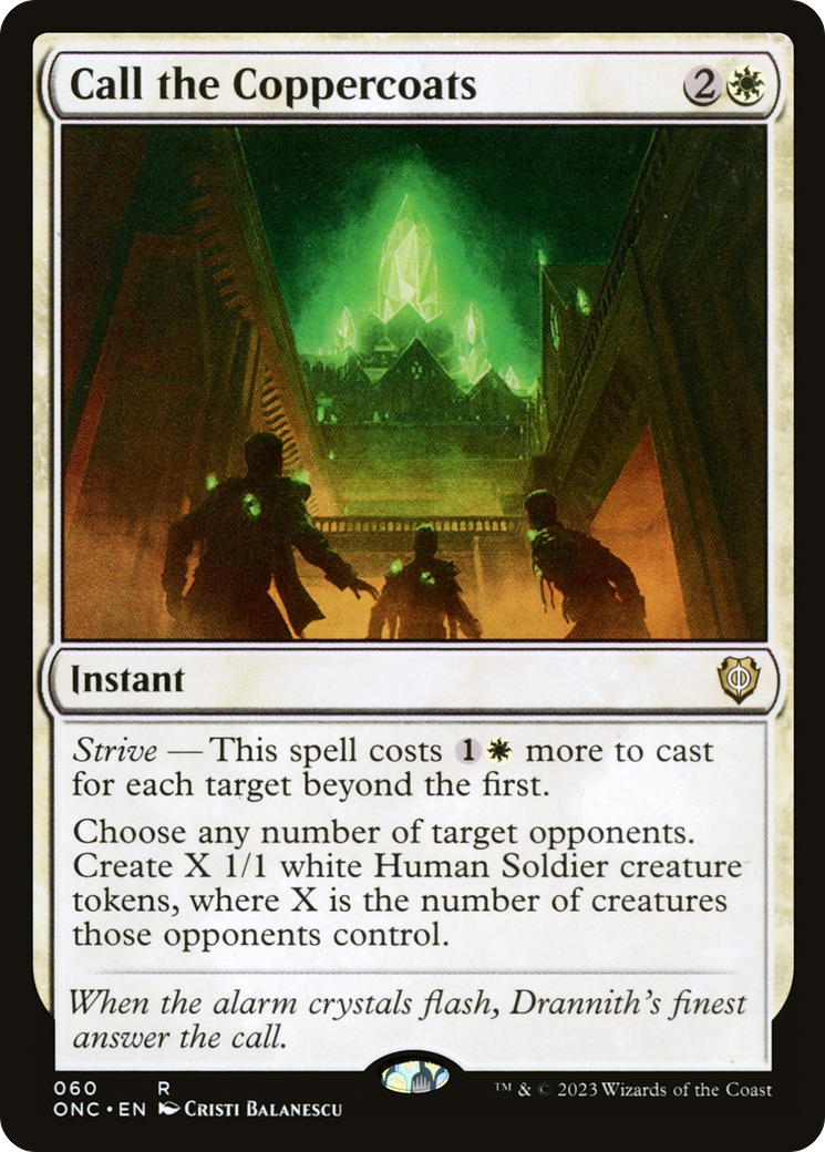 Call the Coppercoats (060) - Phyrexia: All Will Be One Commander