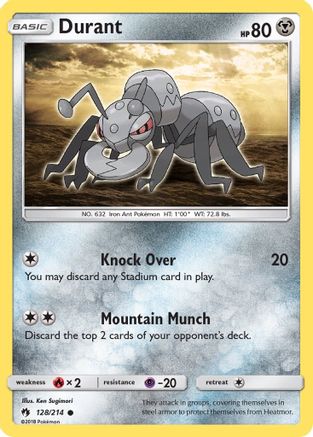 Durant (128) Reverse Holofoil - Lost Thunder