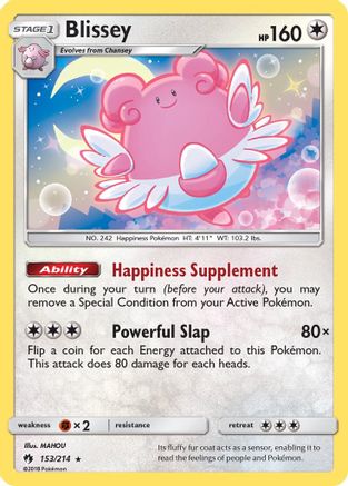 Blissey (153) Holofoil - Lost Thunder