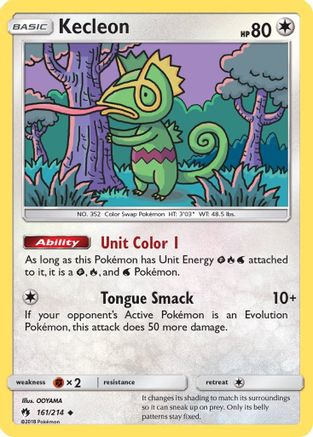 Kecleon (161) Reverse Holofoil - Lost Thunder