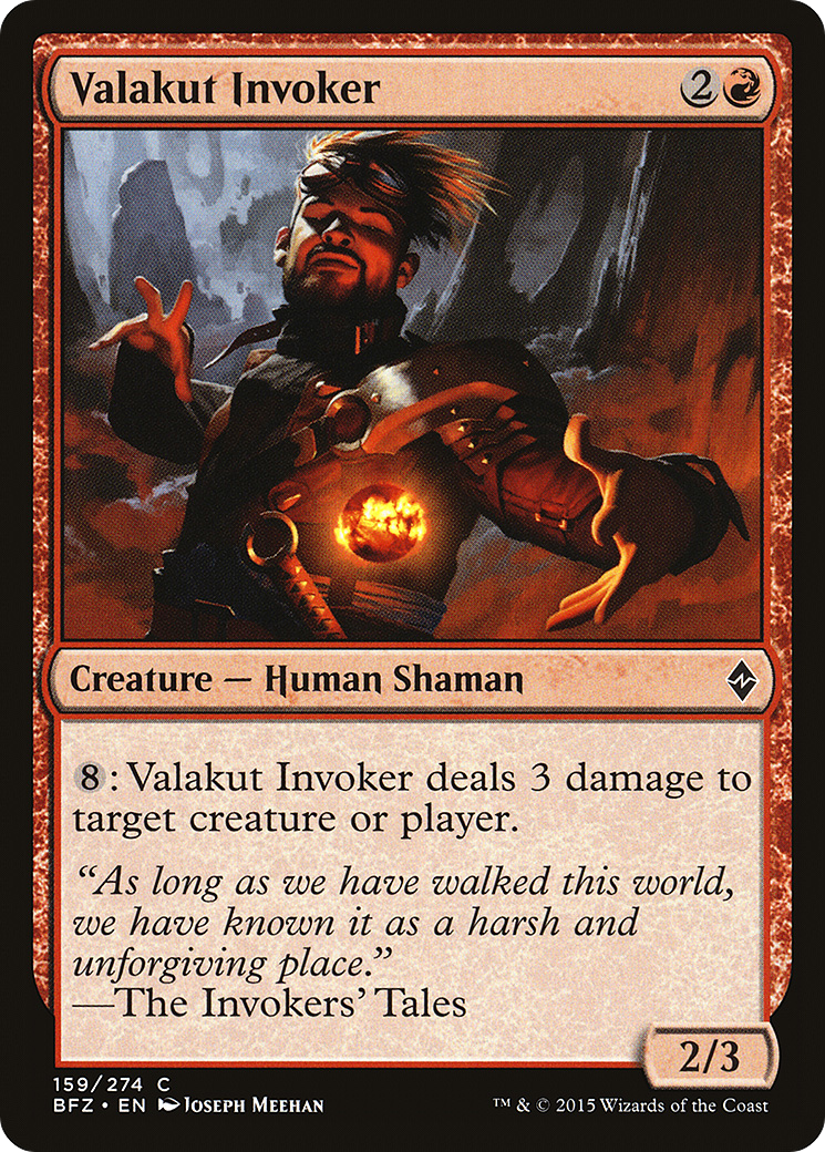 Valakut Invoker (159) - Battle for Zendikar