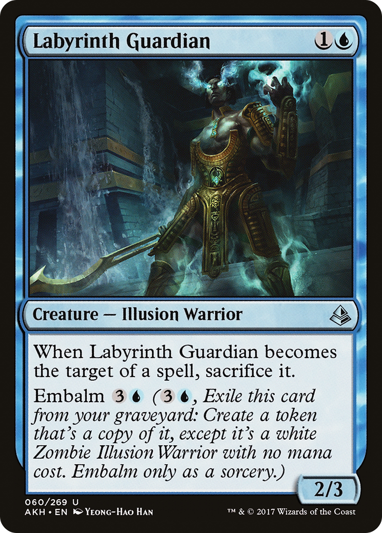 Labyrinth Guardian (060) Foil - Amonkhet