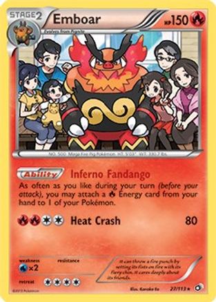 Emboar - 27/113 (Legendary Treasures) (27) - Deck Exclusives