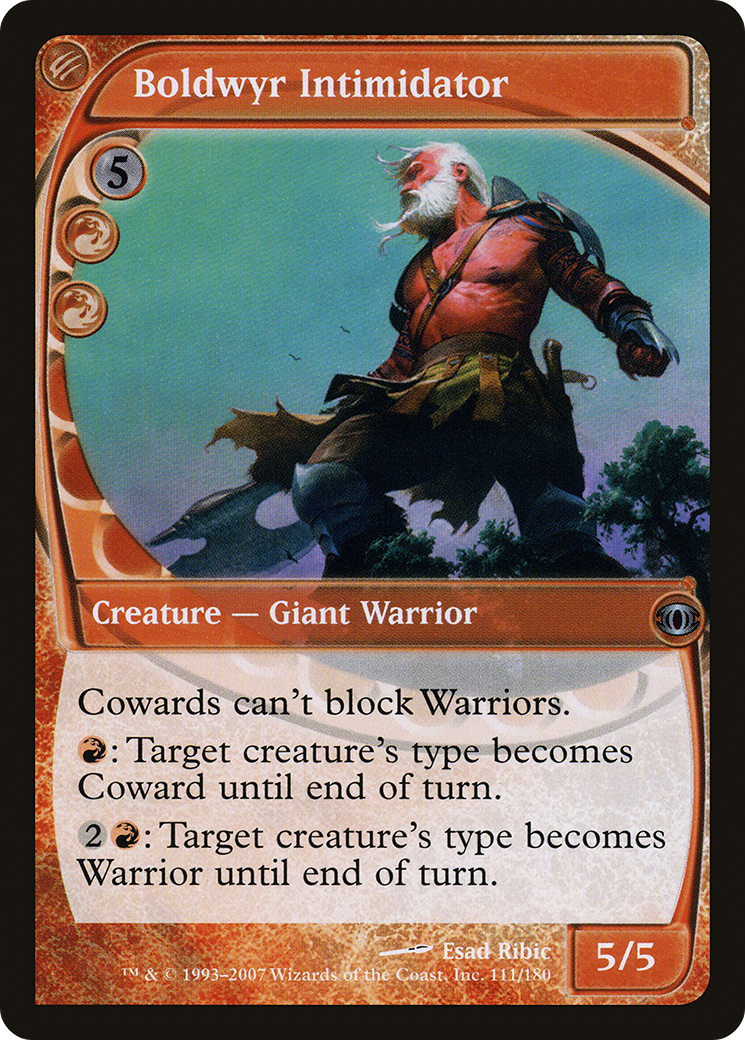 Boldwyr Intimidator (111) Foil - Future Sight
