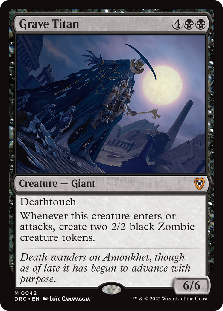 Grave Titan (042) - Commander: Aetherdrift