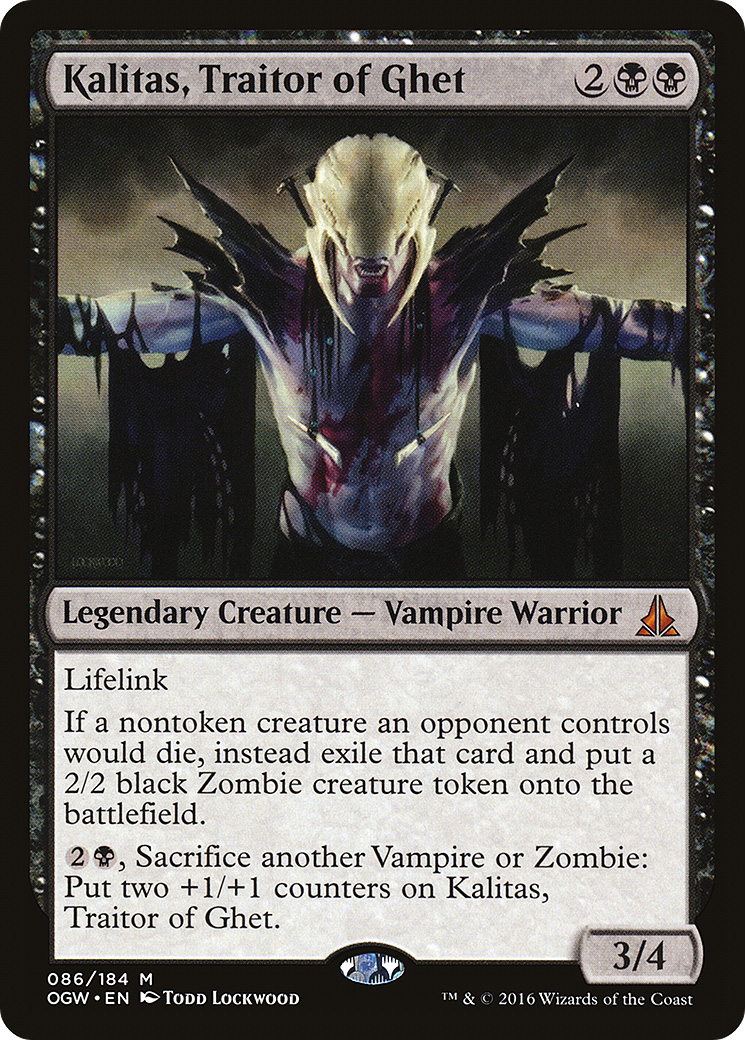 Kalitas, Traitor of Ghet (086) Foil - Oath of the Gatewatch