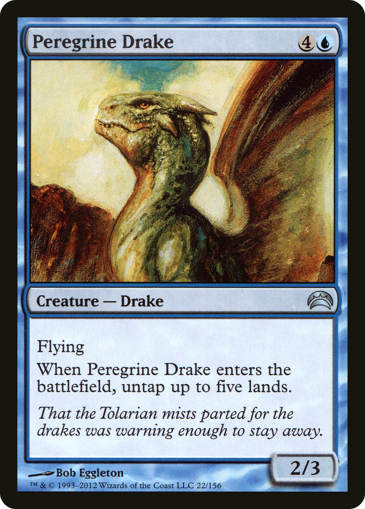 Peregrine Drake (022) Foil - Planechase 2012