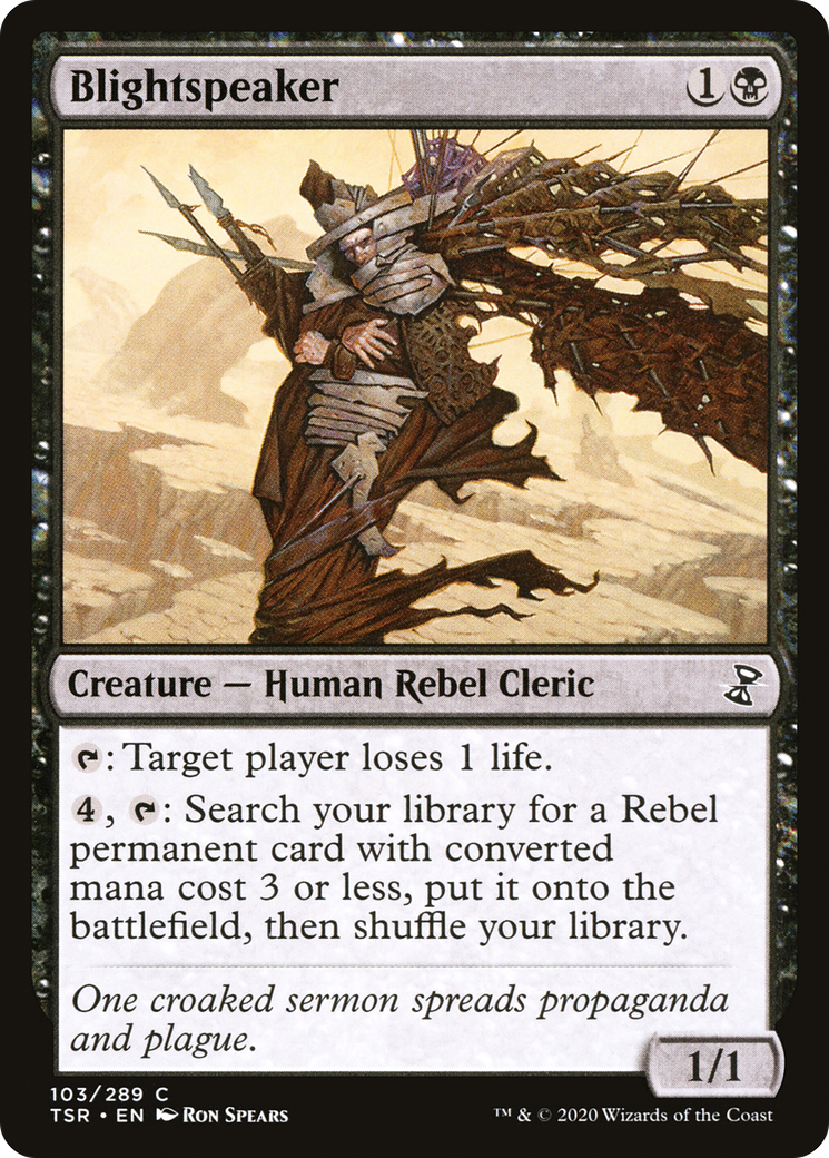 Blightspeaker (103) Foil - Time Spiral Remastered