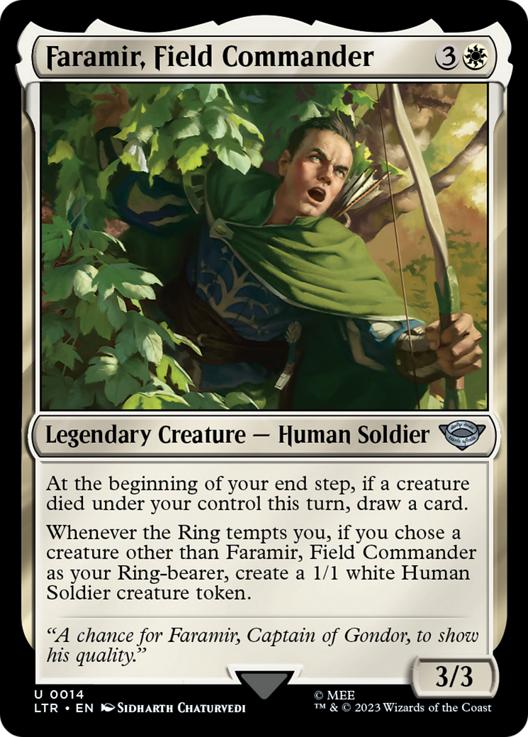 Faramir, Field Commander (014) Foil - The Lord of the Rings: Tales of Middle-earth