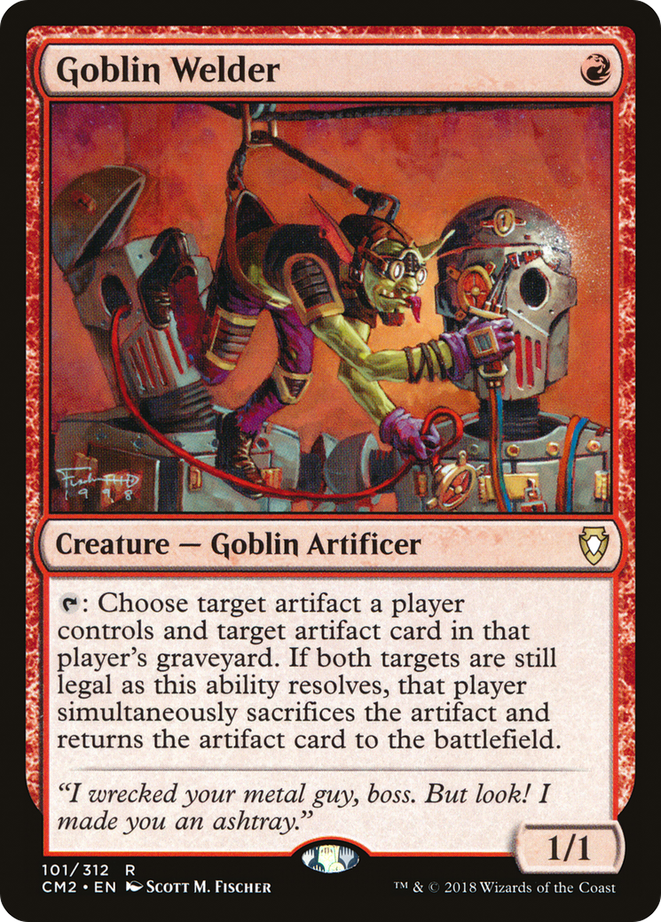 Goblin Welder (101) - Commander Anthology Volume II