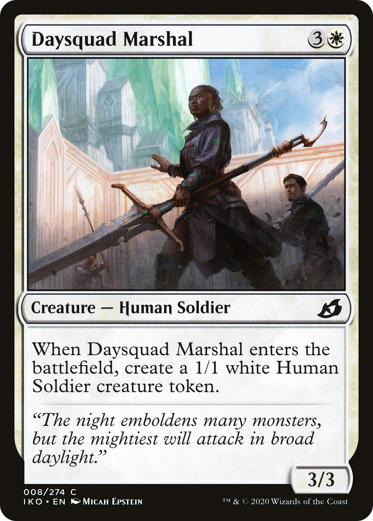 Daysquad Marshal (008) Foil - Ikoria: Lair of Behemoths