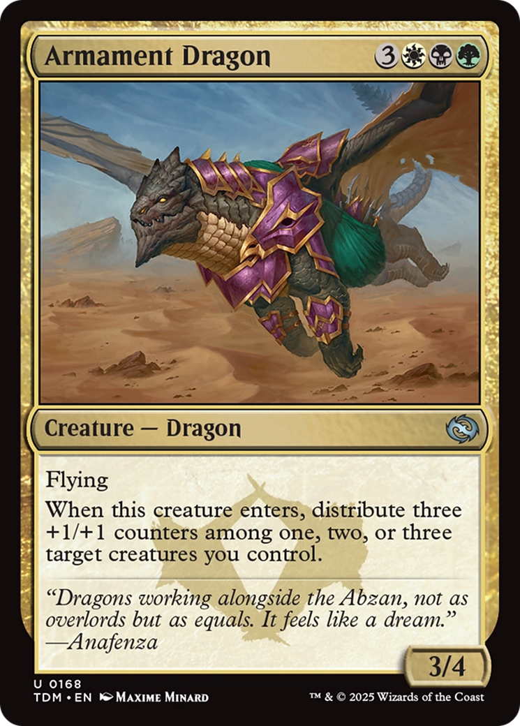 Armament Dragon (168) - Tarkir: Dragonstorm