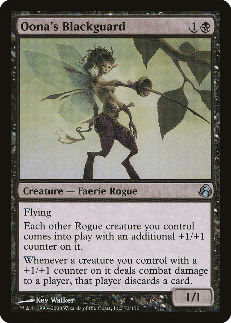 Oona's Blackguard (072) Foil - Morningtide