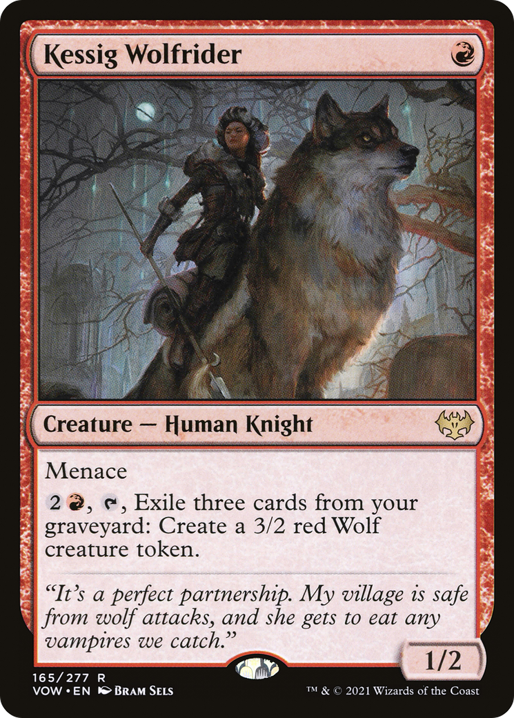 Kessig Wolfrider (165) - Innistrad: Crimson Vow