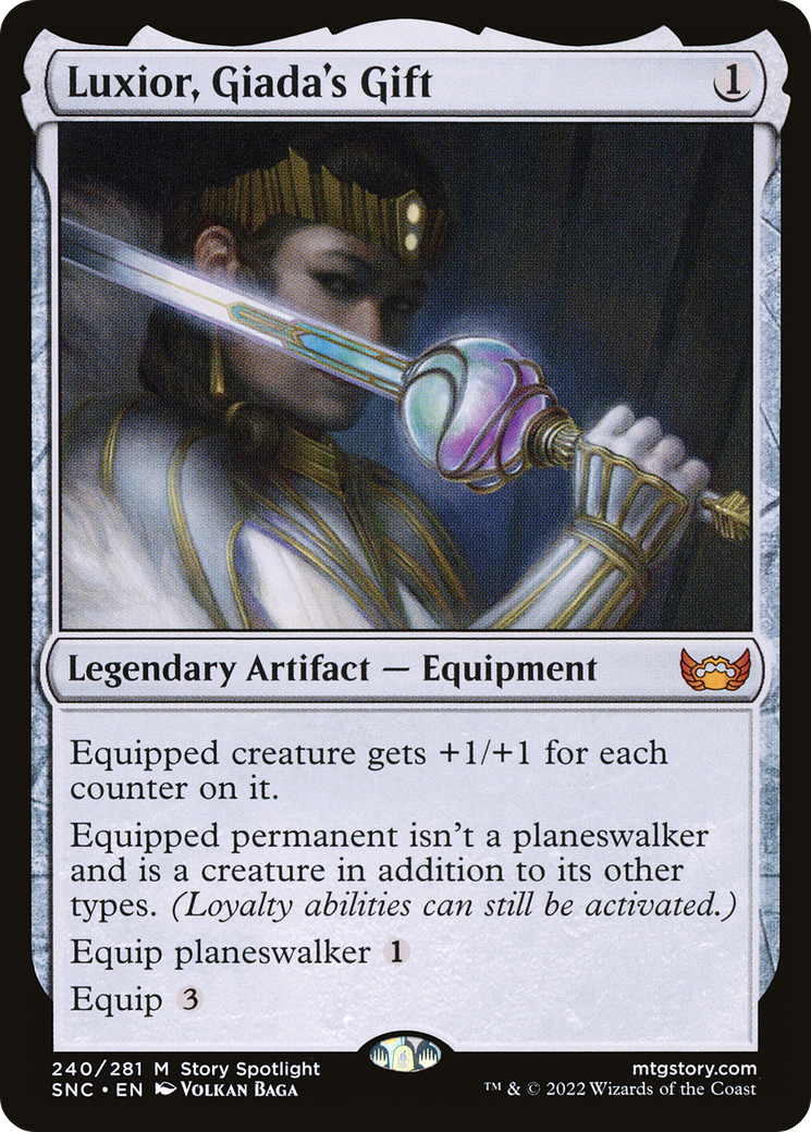 Luxior, Giada's Gift (240) Foil - Streets of New Capenna