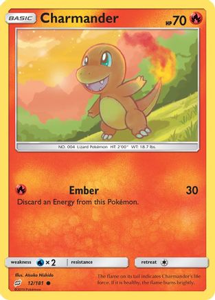 Charmander (12) Reverse Holofoil - Team Up