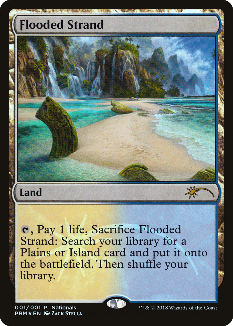 Flooded Strand (2018) Foil - Nationals Promos