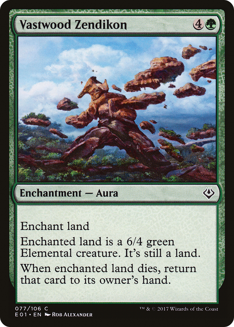 Vastwood Zendikon (077) - Archenemy: Nicol Bolas