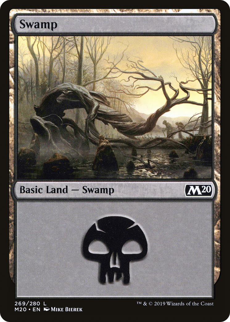 Swamp (269) Foil - Core Set 2020