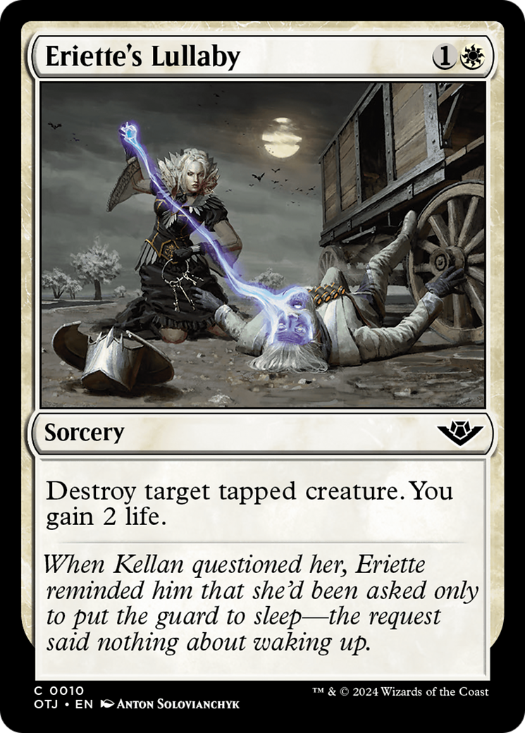 Eriette's Lullaby (010) Foil - Outlaws of Thunder Junction
