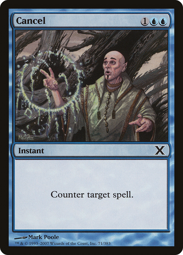 Cancel (071) - Tenth Edition