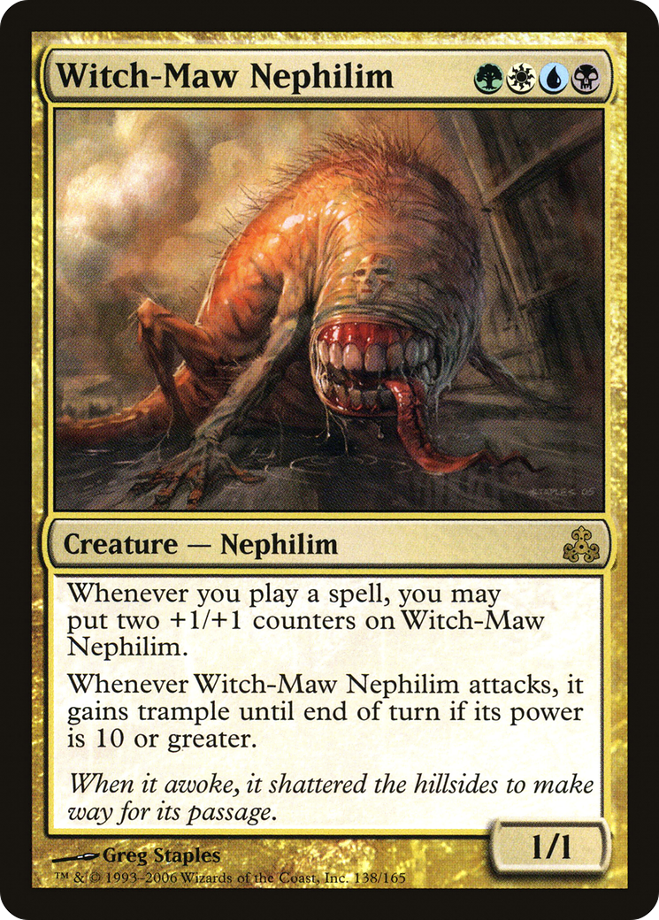 Witch-Maw Nephilim (138) Foil - Guildpact