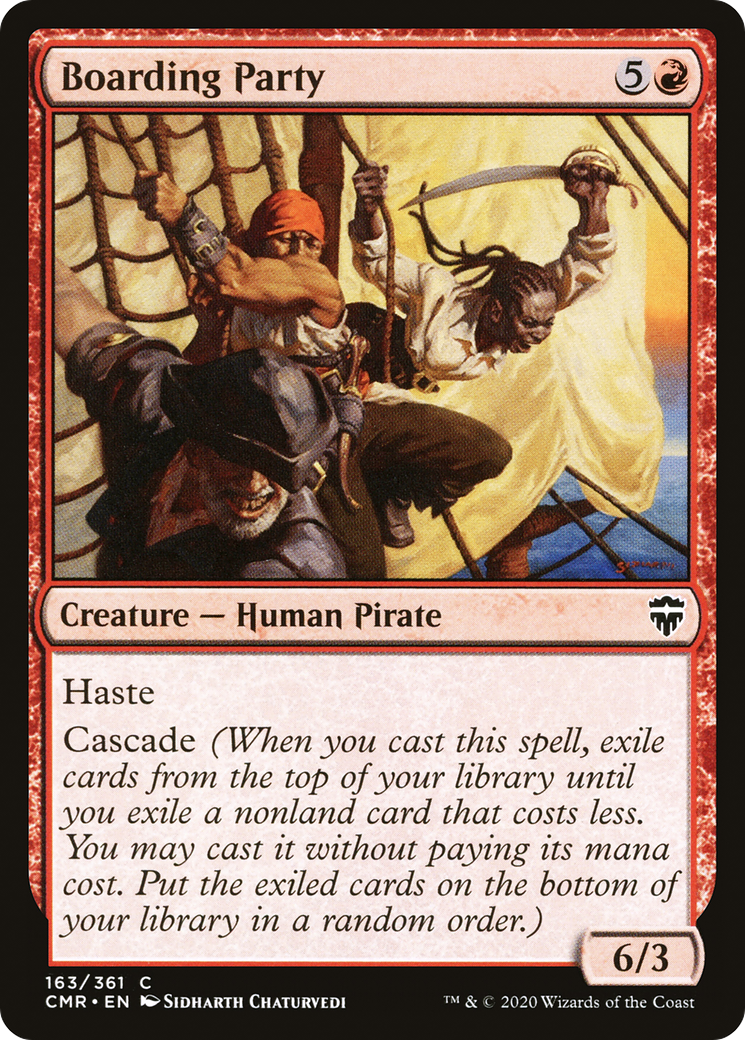 Boarding Party (163) Foil - Commander Legends