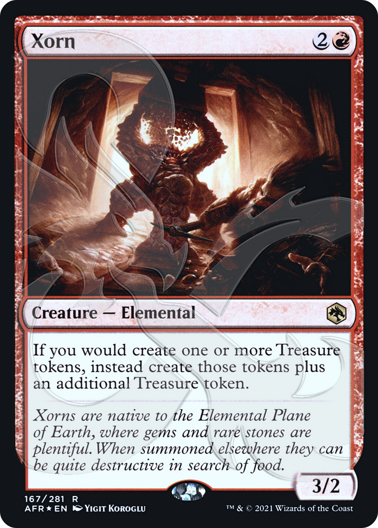 Xorn (167) Foil - Adventures in the Forgotten Realms Promos
