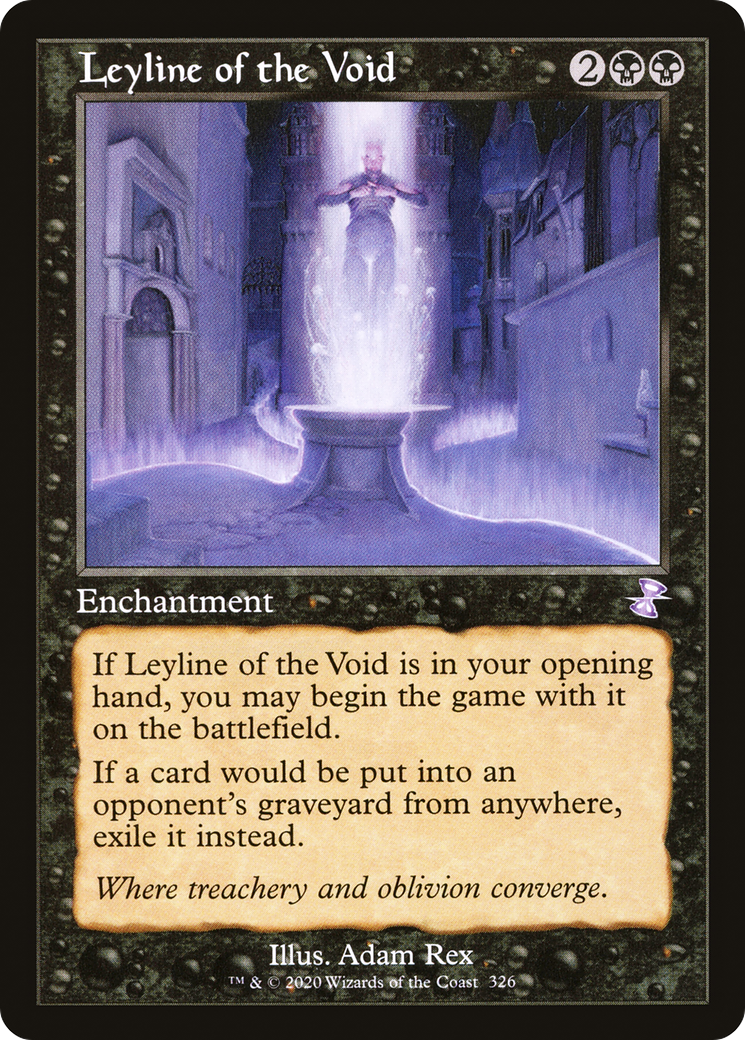 Leyline of the Void (Retro) (326) Foil - Time Spiral Remastered