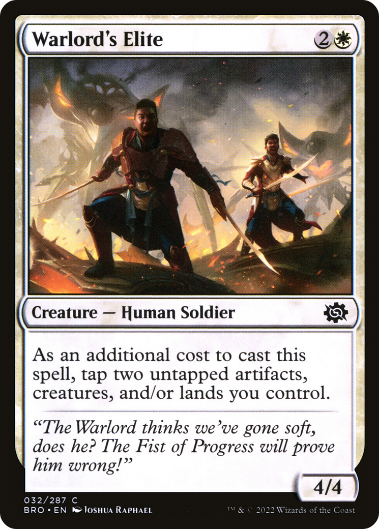Warlord's Elite (032) - The Brothers' War