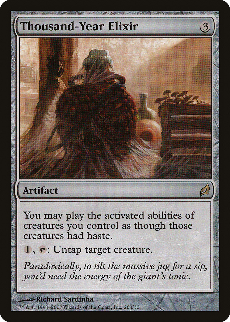 Thousand-Year Elixir (263) Foil - Lorwyn