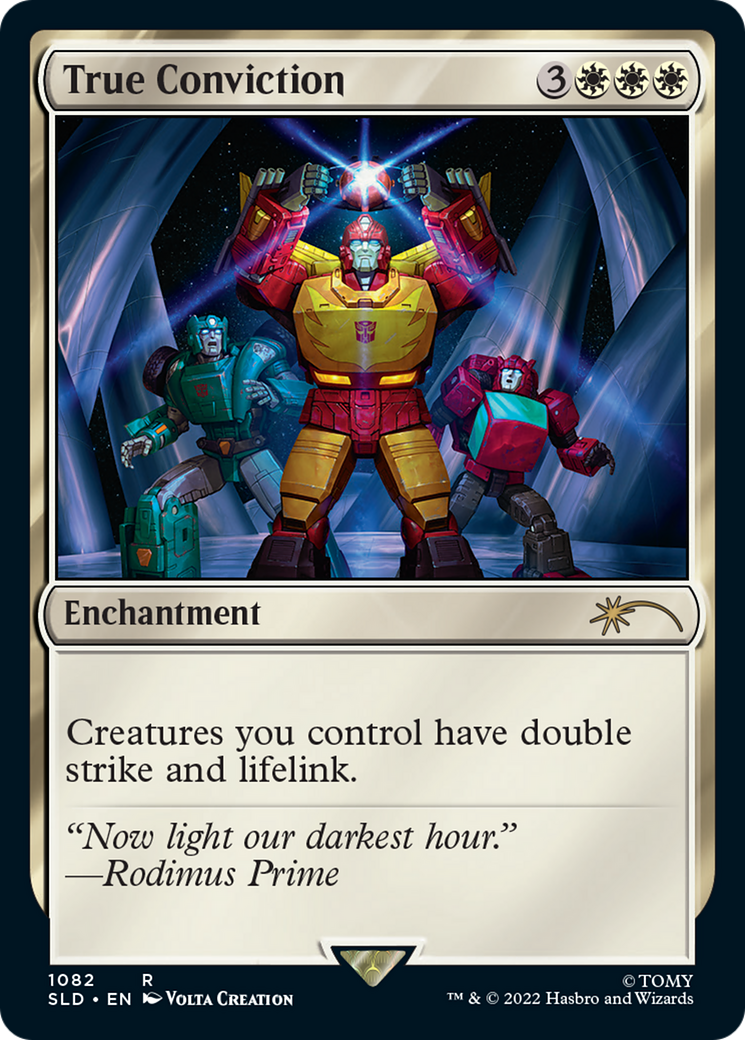 True Conviction (1082) Foil - Secret Lair Drop