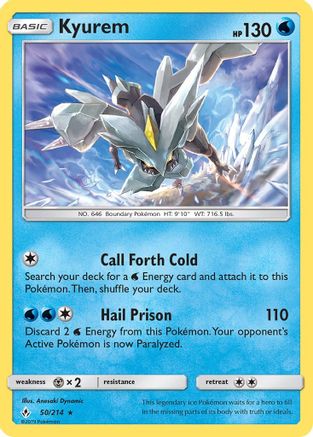 Kyurem (50) Reverse Holofoil - Unbroken Bonds