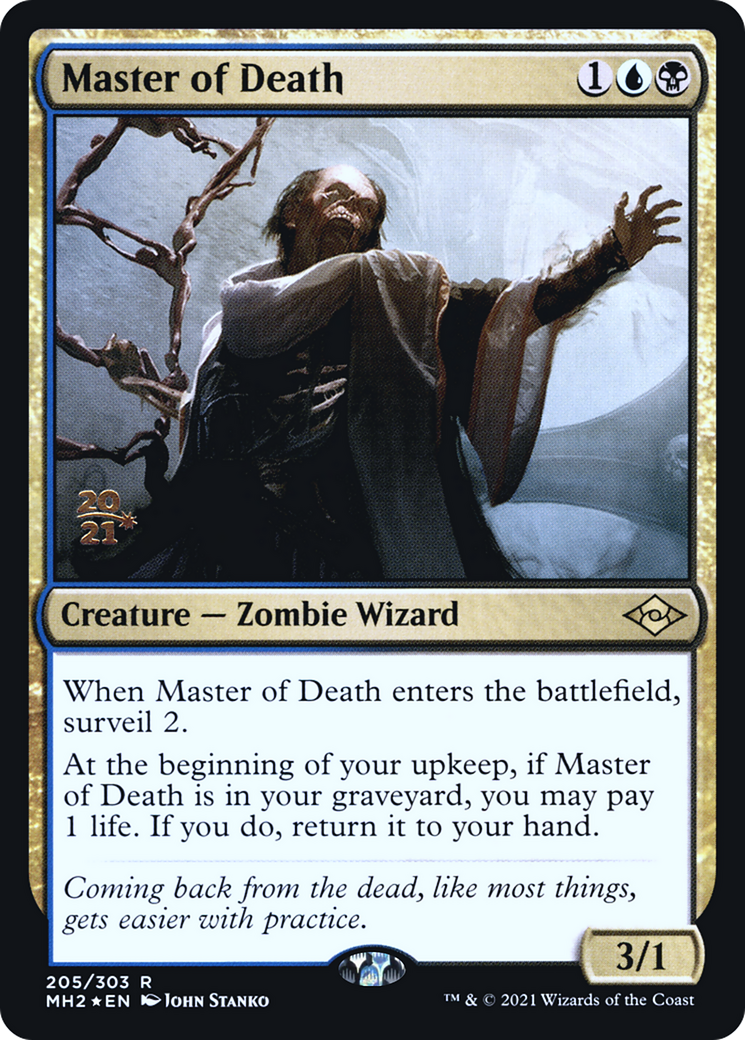 Master of Death (205s) Foil - Modern Horizons 2 Promos