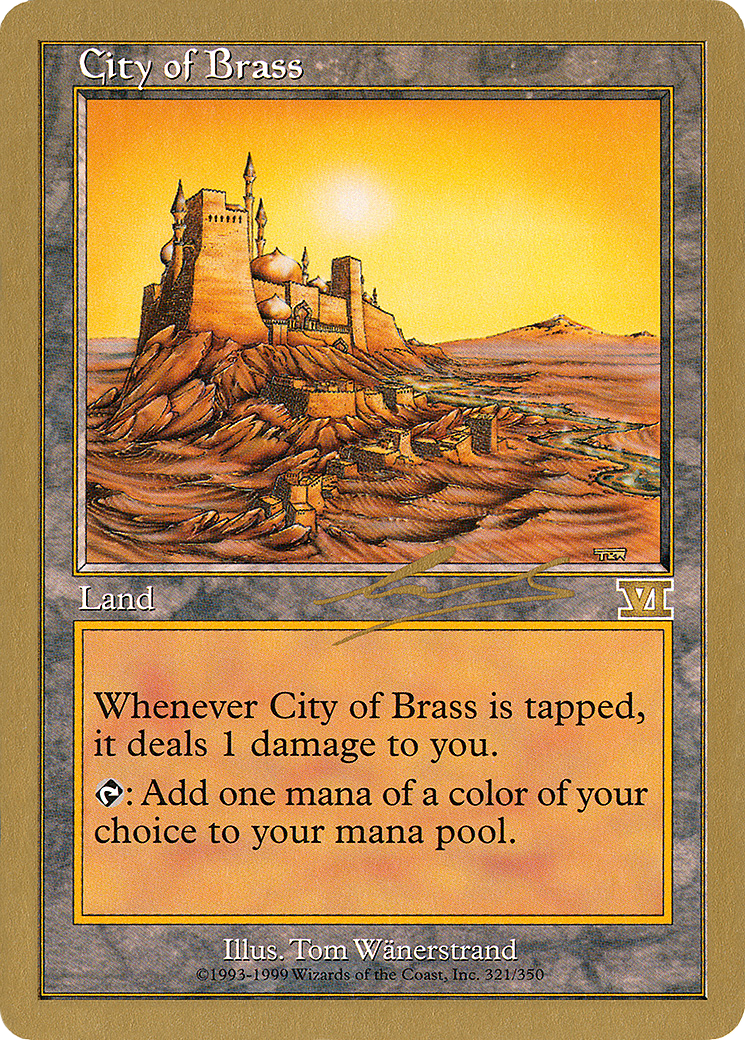 City of Brass (Retro) (nl321) - World Championship Decks 2000