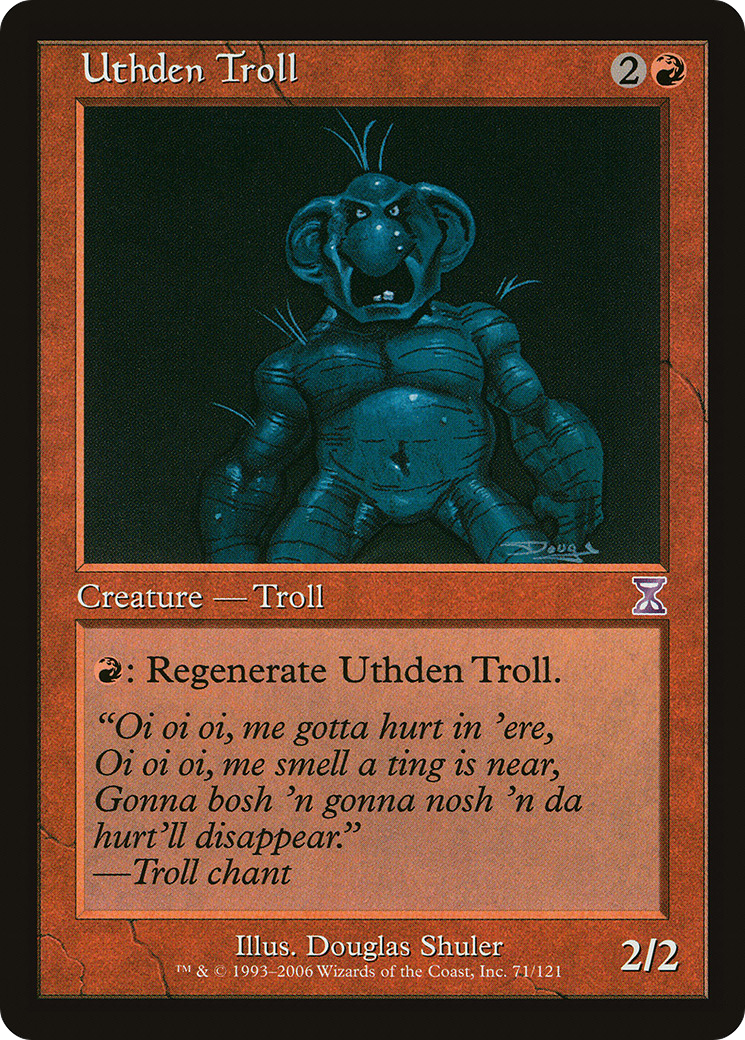 Uthden Troll (Retro) (071) - Time Spiral Timeshifted
