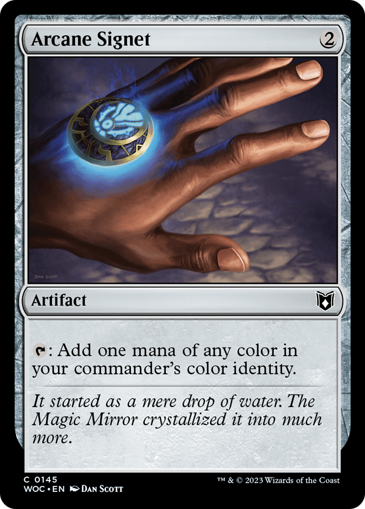 Arcane Signet (145) - Wilds of Eldraine Commander